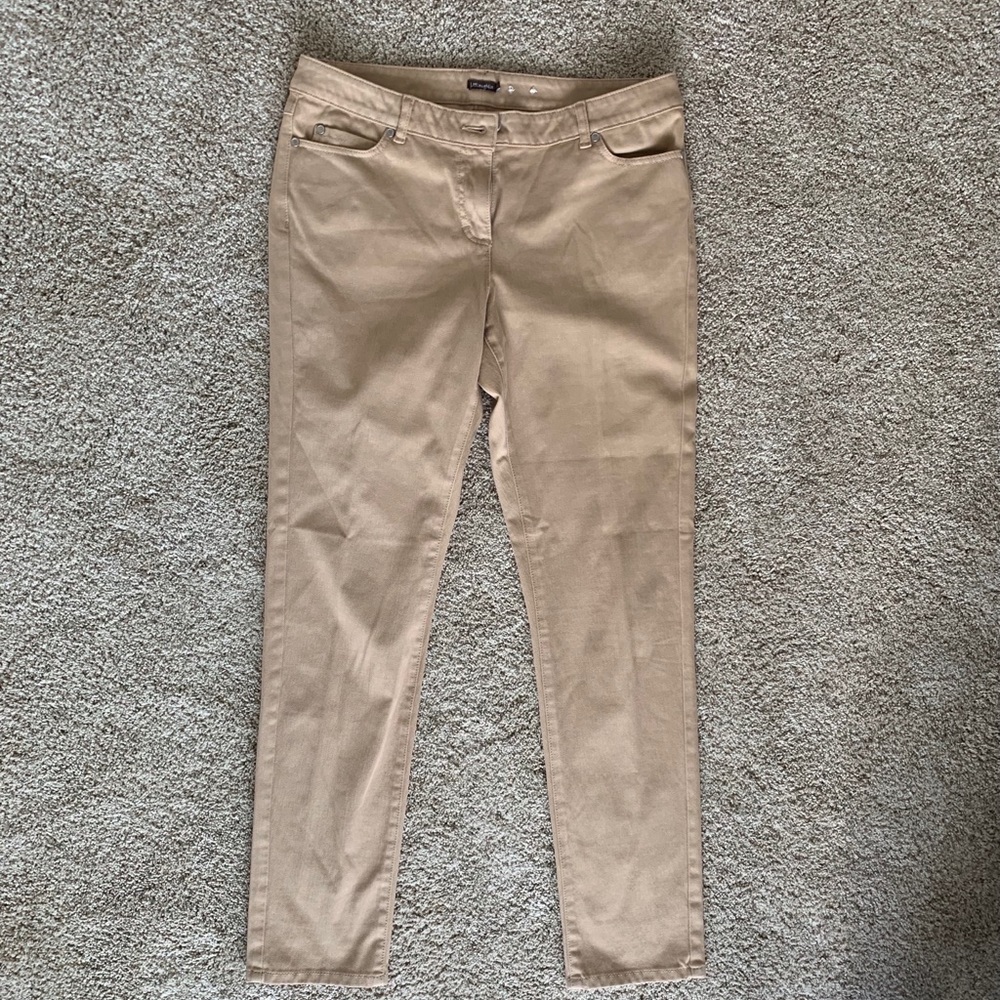 J. McLaughlin Skinny Jeans Khaki Size 12